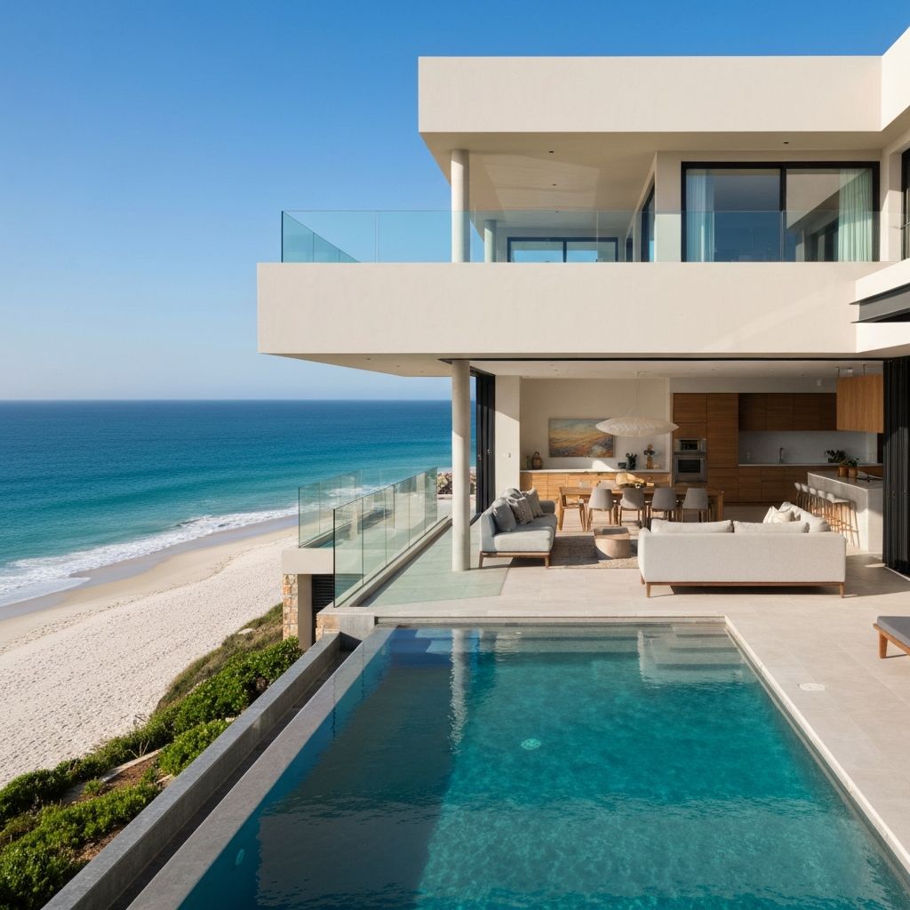 Beachfront Villa with Ocean Views in Port Elizabeth